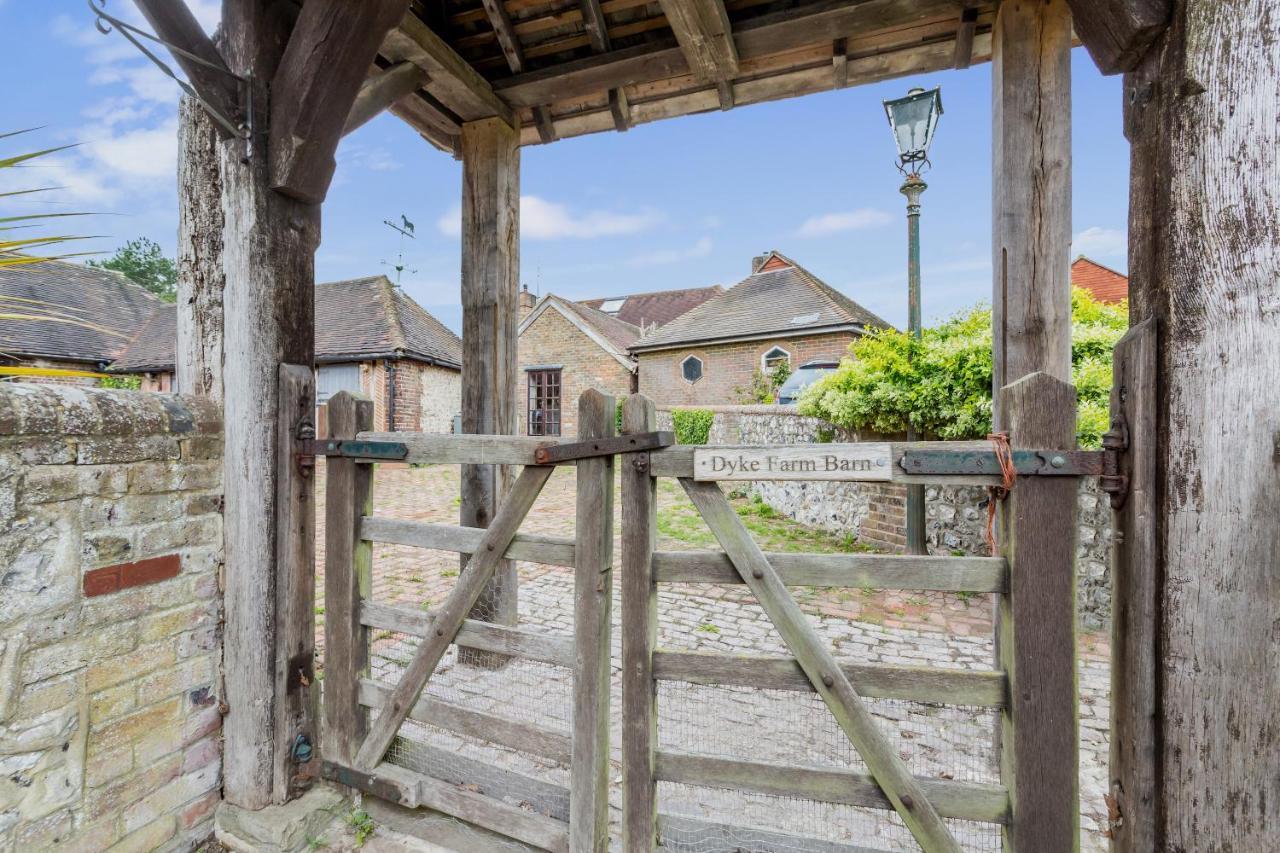 Dyke Farm Barn Near Brighton By Huluki Sussex Stays Exterior foto